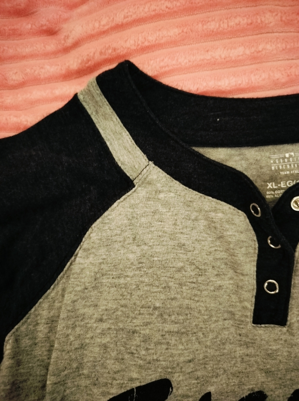 Genuine Merch San Francisco Giants Gray & Black Lincecum 55 Tee - Kid XL/Women S - Picture 4 of 6